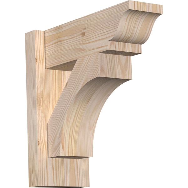Ekena Millwork Westlake Traditional Smooth Outlooker, Douglas Fir, 5 1/2"W x 14"D x 14"H OUT06X14X14WTL01SDF - main